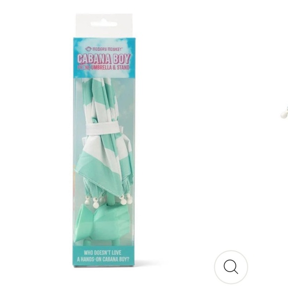 MODERN MONKEY CABANA BOY PHONE UMBRELLA SUN SHADE - Picture 2 of 2